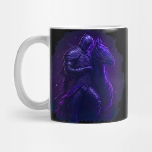 "Warrior of the Night: A Magical Warrior Embracing Splendor" Mug